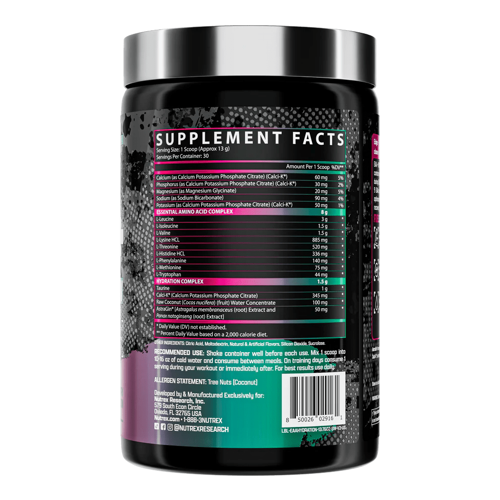 Nutrex Research EAA+ Hydration 390g Pre - Workout