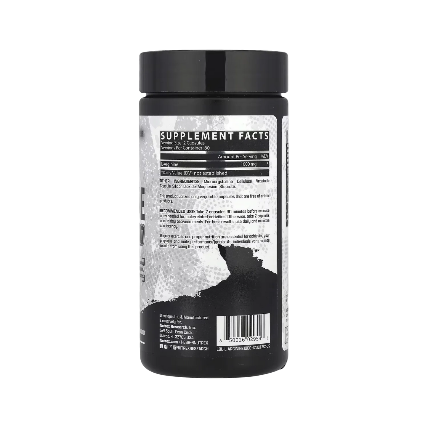 L-Arginine [120 Capsules]