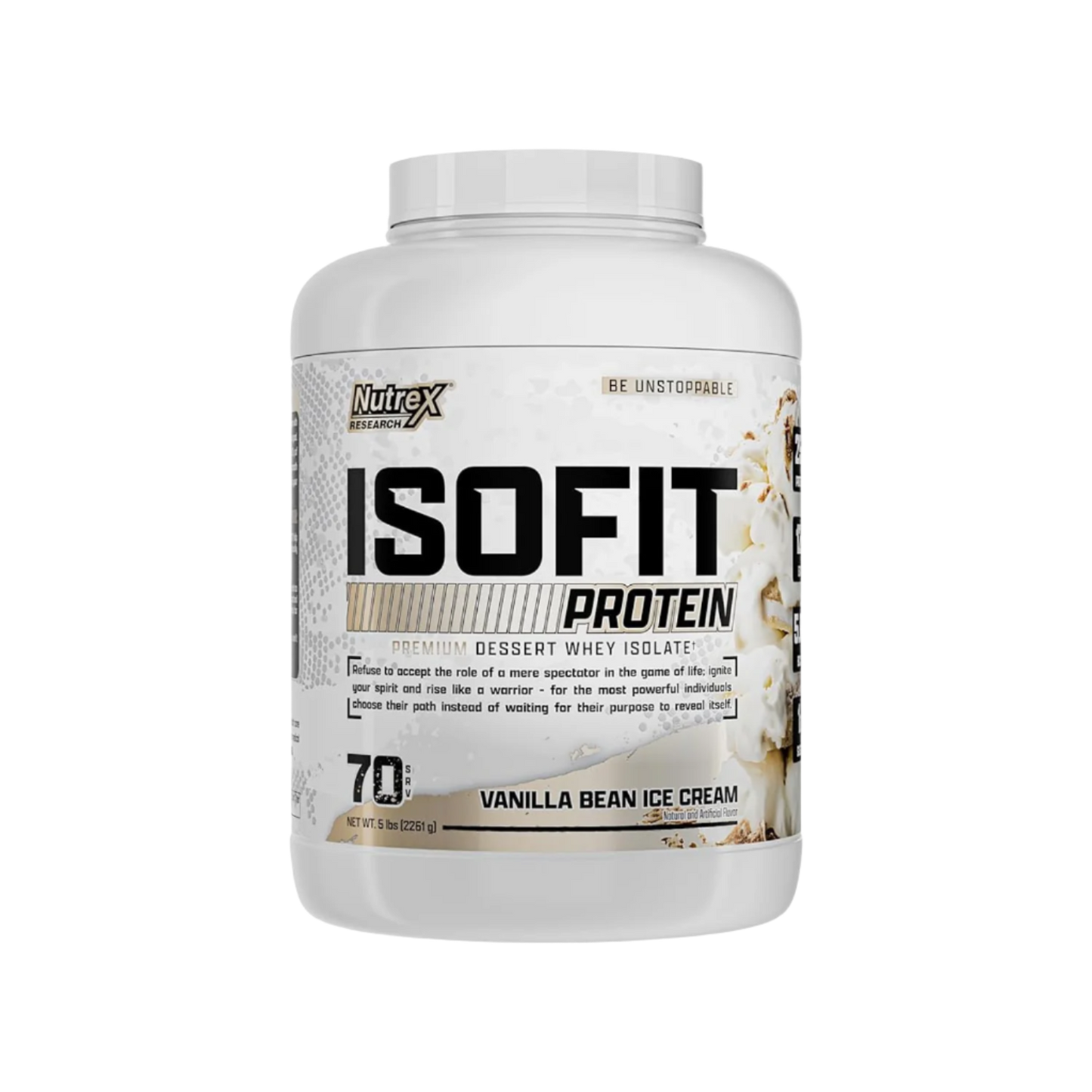 IsoFit Whey Isolate Protein 5lbs