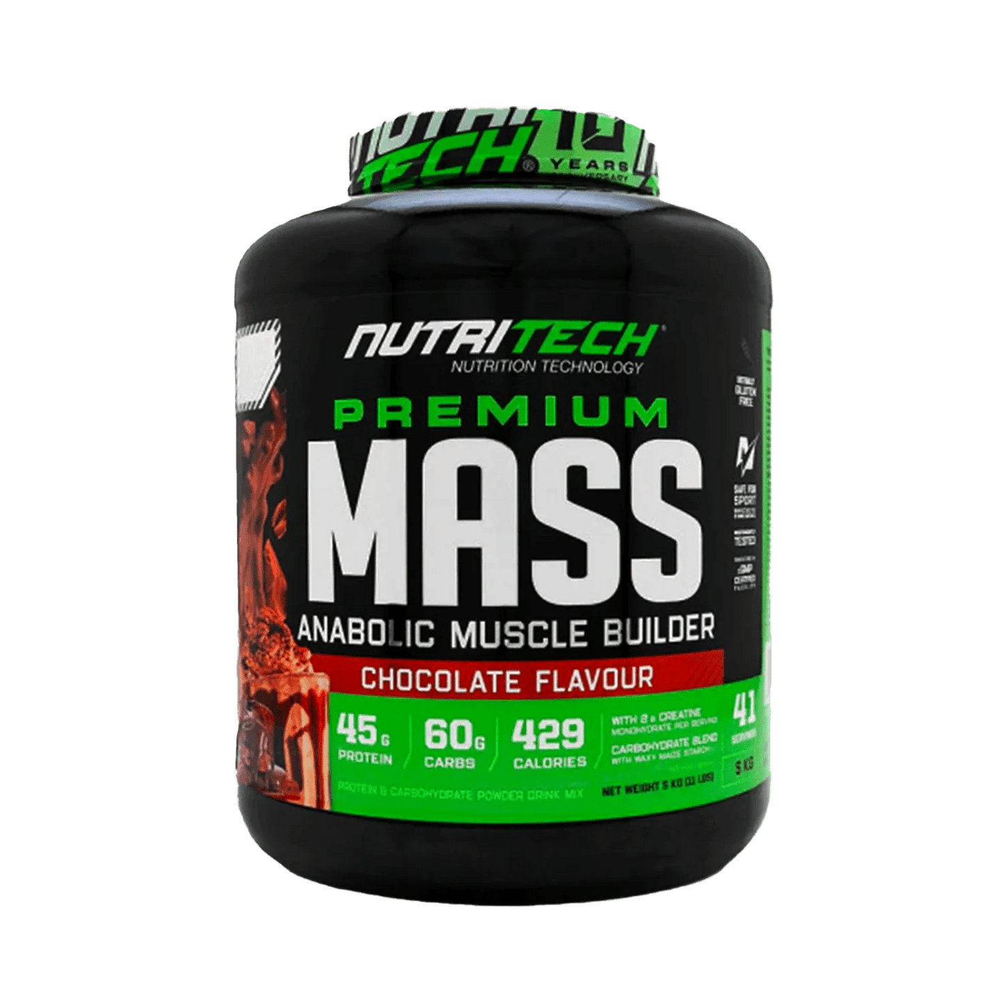 Nutritech Premium Mass Anabolic Muscle Builder Protein