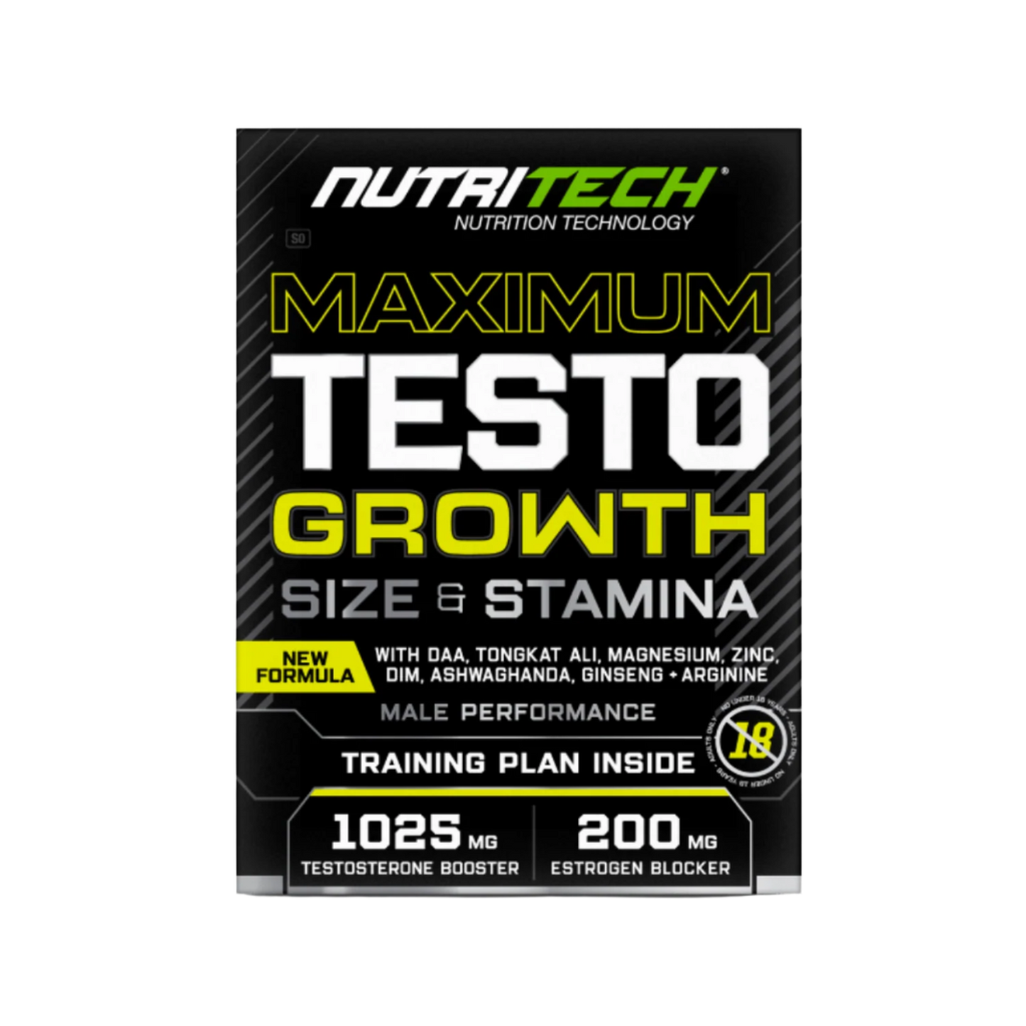 Nutritech Testo Growth [120 Capsules]