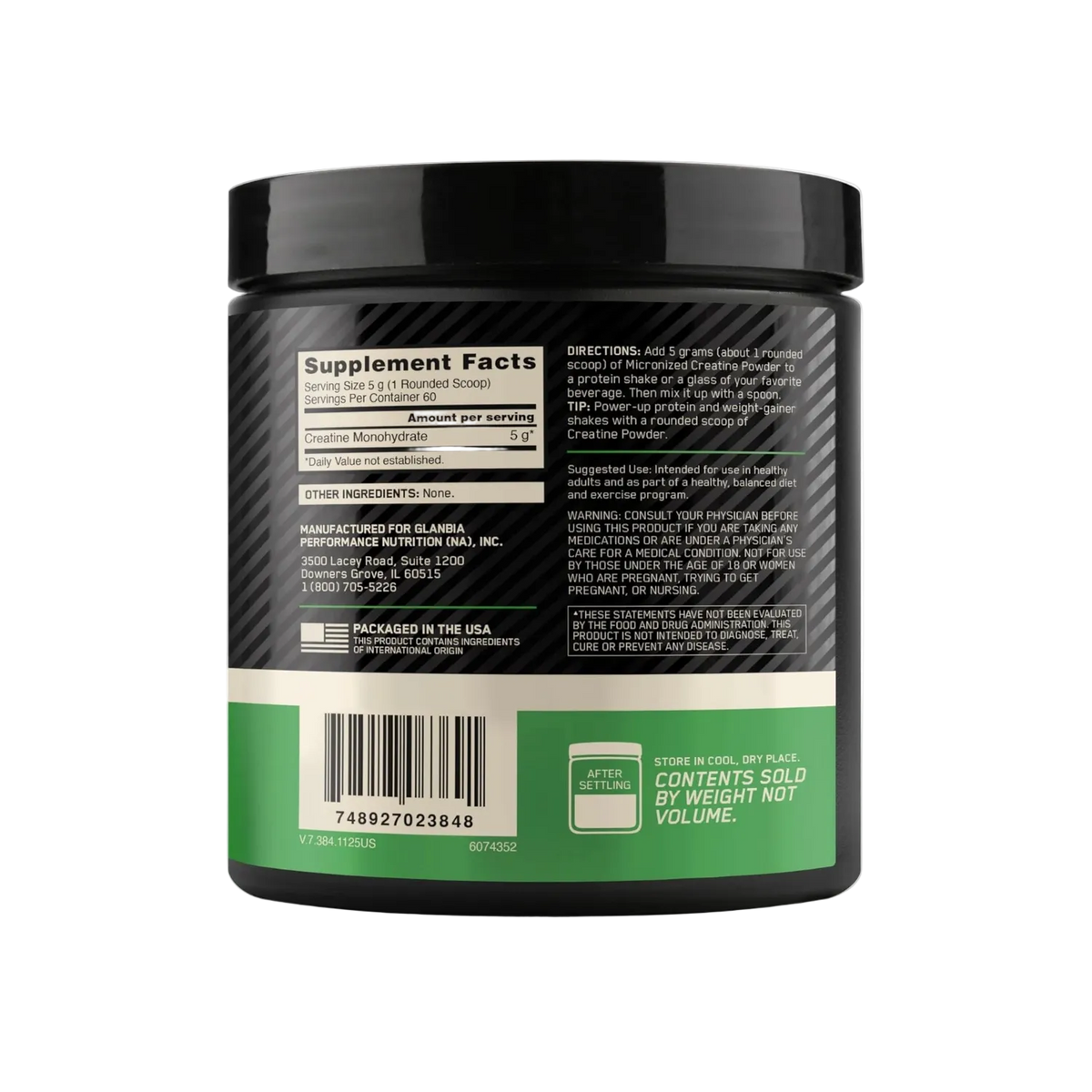 Micronized Creatine Powder 300g