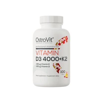 Vitamin D3 4000 + K2 [100 Tabs]