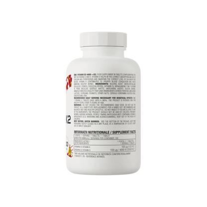 Vitamin D3 4000 + K2 [100 Tabs]