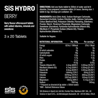 Hydro Electrolyte [20 Tablets]