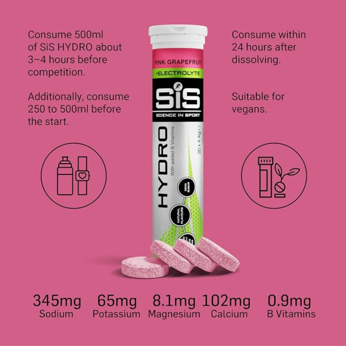 Hydro Electrolyte [20 Tablets]
