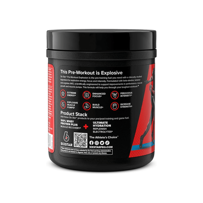 SixStar PRE - WORKOUT EXPLOSION 2.0 Pre - Workout