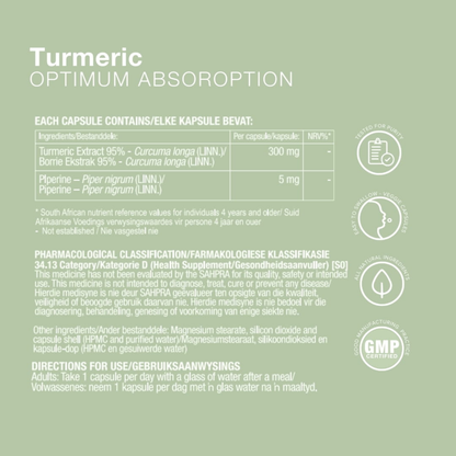 Turmeric Curcumin [30 Capsules]