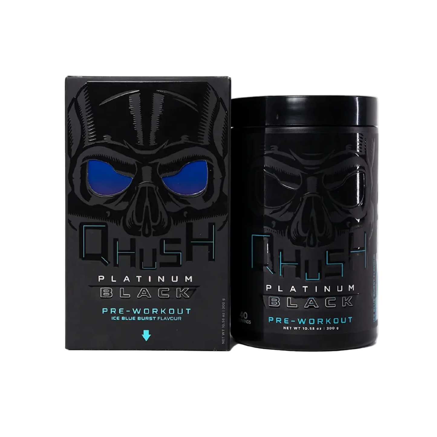 Qhush Platinum Black Pre-Workout 300g