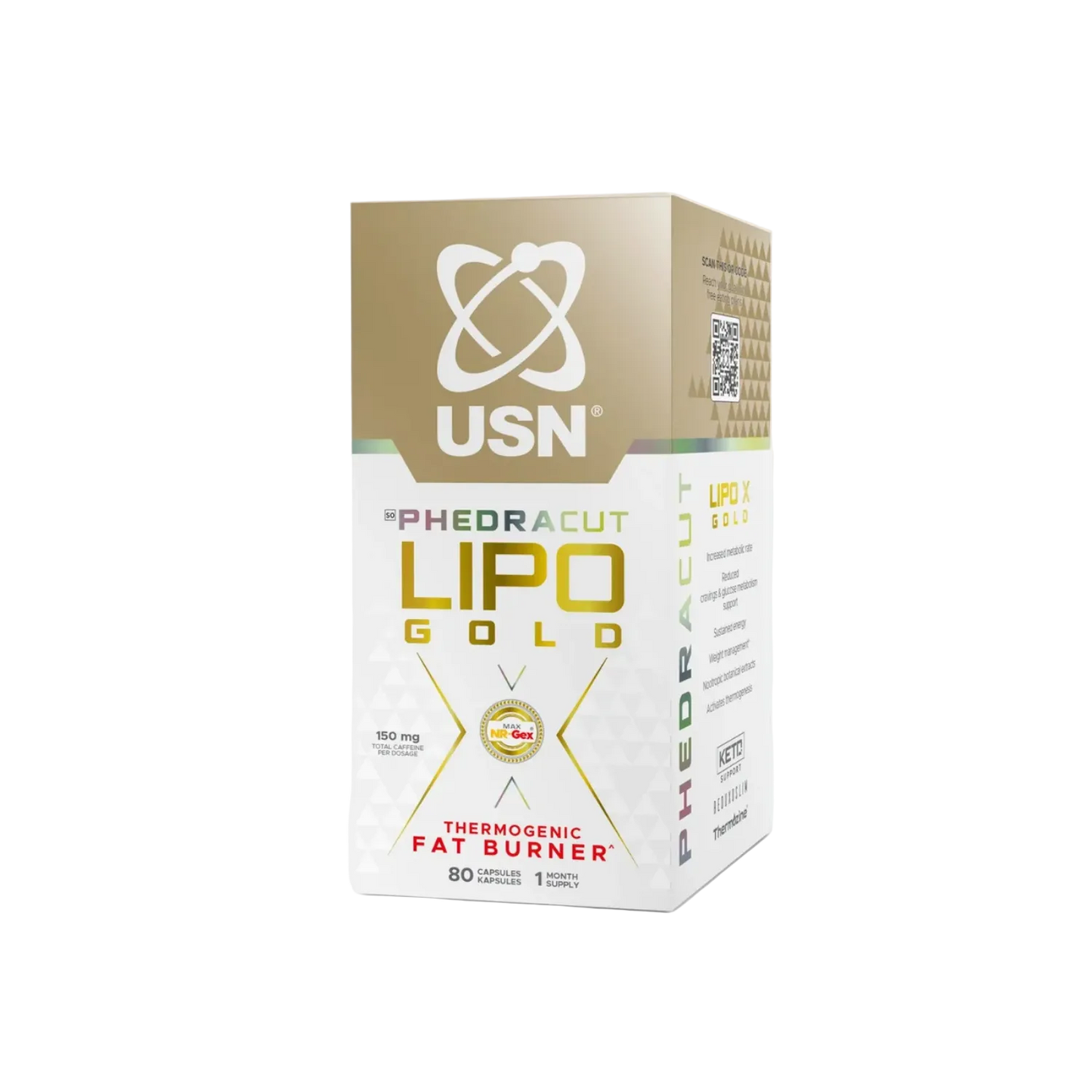 Phedra Cut Lipo X Gold [80 Capsules]