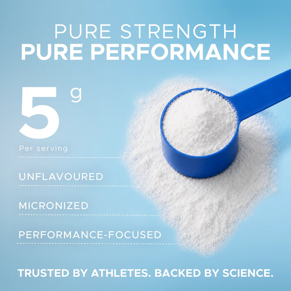 Pure Creatine Monohydrate Powder 300g