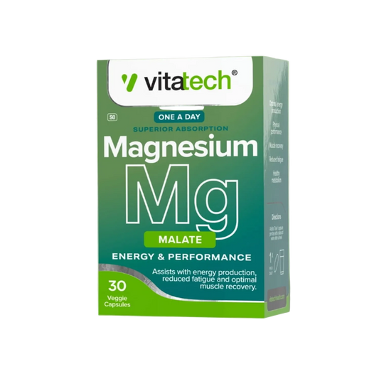 Magnesium Malate [30 Veggie Capsules]