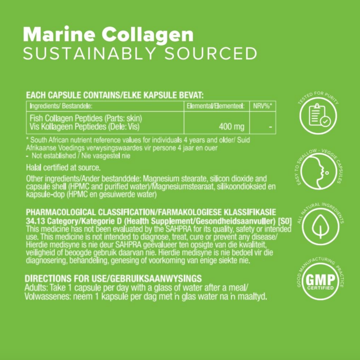 Marine Collagen [30 Veggie Caps]