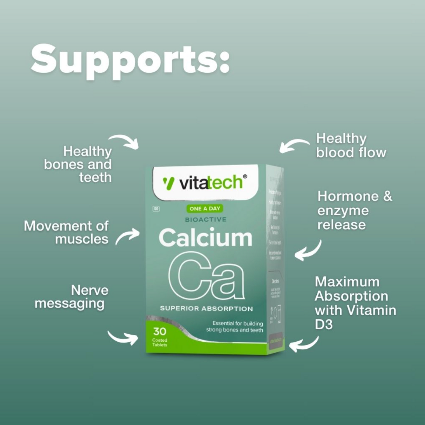 Vitatech Calcium [30 Tablets]