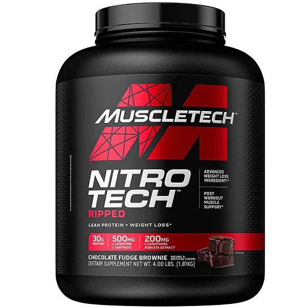 Muscletech Nitro Tech Ripped 4lbs Protein